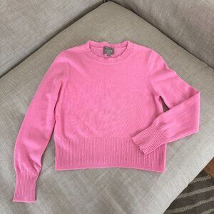 J.Crew Cashmere Shrunken Crewneck Sweater